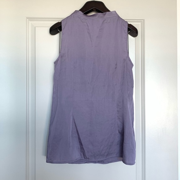 LOFT Cascading Ruffle Shell - Picture 4 of 7